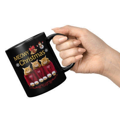 Meowy Christmas Ho Ho Ho Mug