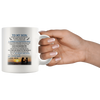 To My Son A Man Stands Now Where Mug, Son Mug