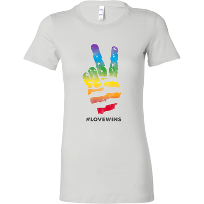 Love Wins Shirt 2018, LGBT Gay Lesbian Pride Shirt 2018 Bella Canvas