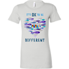 It's Ok To Be Different Shirts, Autism Shirt, White Shirts