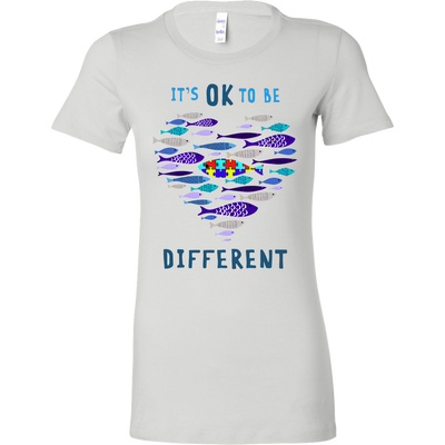It's Ok To Be Different Shirts, Autism Shirt, White Shirts