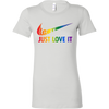 LGBT Just Love It Shirt 2018, LGBT Gay Lesbian Pride Shirt 2018 Bella Canvas