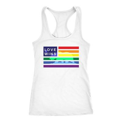 LOVE-WINS-BEAR-lgbt-shirts-gay-pride-rainbow-lesbian-equality-clothing-women-men-racerback-tank-tops