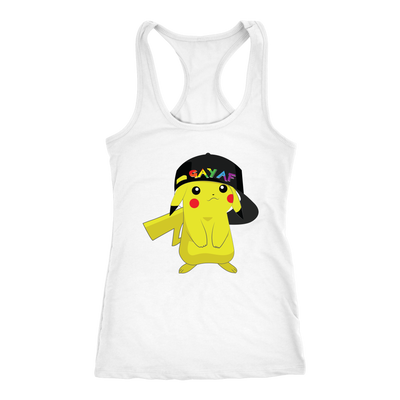 PIKACHU-GAY-AF-lgbt-shirts-gay-pride-rainbow-lesbian-equality-clothing-women-men-racerback-tank-tops