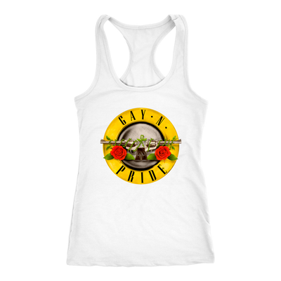 GAY-N-PRIDE-lgbt-shirts-gay-pride-rainbow-lesbian-equality-clothing-women-men-racerback-tank-tops