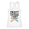 I'M-NOT-SOCIALLY-AWKWARD-I-JUST-LIKE-SCISSORS-lgbt-shirts-gay-pride-rainbow-lesbian-equality-clothing-women-men-racerback-tank-tops