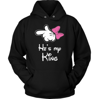 He-is-My-King-Shirts-Mickey-Shirts-gift-for-wife-wife-gift-wife-shirt-wifey-wifey-shirt-wife-t-shirt-wife-anniversary-gift-family-shirt-birthday-shirt-funny-shirts-sarcastic-shirt-best-friend-shirt-clothing-women-men-unisex-hoodie