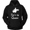 She's-My-Queen-Shirt-husband-shirt-husband-t-shirt-husband-gift-gift-for-husband-anniversary-gift-family-shirt-birthday-shirt-funny-shirts-sarcastic-shirt-best-friend-shirt-clothing-women-men-unisex-hoodie