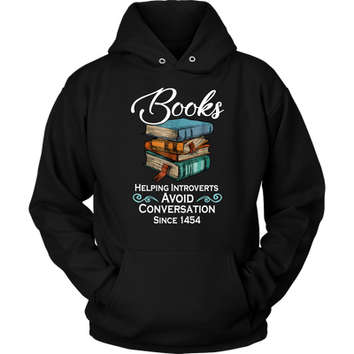Books Helping Introverts, District Shirt