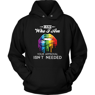 LGBT T-shirt. I Am Who I Am Your Approval Isn't Needed Shirt 2018. LGBT shirt. Pride Shirt 2018. LGBT Gay Lesbian Pride Shirt 2018. T-shirt