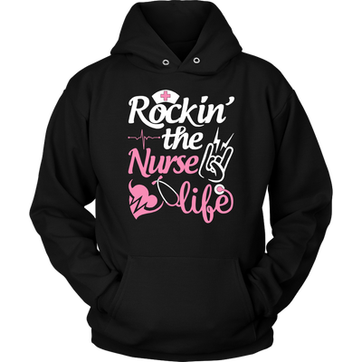 Rockin-the-Nurse-Life-Shirts-nurse-shirt-nurse-gift-nurse-nurse-appreciation-nurse-shirts-rn-shirt-personalized-nurse-gift-for-nurse-rn-nurse-life-registered-nurse-clothing-women-men-unisex-hoodie