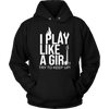 I Play Like A Girl Try To Keep Up Shirt, Guitar Shirt