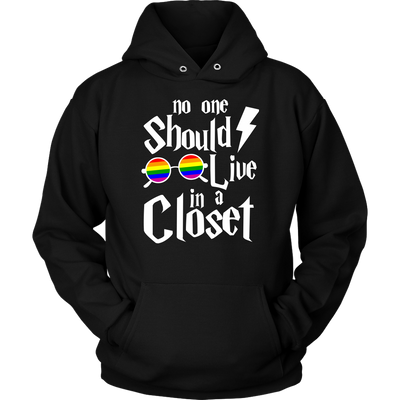 No-One-Should-Live-in-a-Closet-Shirts-Harry-Potter-Shirts-LGBT-SHIRTS-gay-pride-shirts-gay-pride-rainbow-lesbian-equality-clothing-women-men-unisex-hoodie