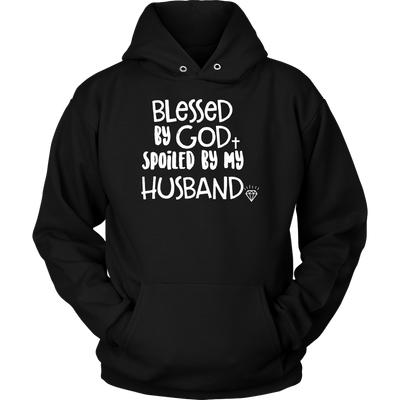 Blessed-by-God-Spoiled-by-My-Husband-Shirts-gift-for-wife-wife-gift-wife-shirt-wifey-wifey-shirt-wife-t-shirt-wife-anniversary-gift-family-shirt-birthday-shirt-funny-shirts-sarcastic-shirt-best-friend-shirt-clothing-women-men-unisex-hoodie