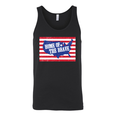 Home-of-the-Brave-Shirt-patriotic-eagle-american-eagle-bald-eagle-american-flag-4th-of-july-red-white-and-blue-independence-day-stars-and-stripes-Memories-day-United-States-USA-Fourth-of-July-veteran-t-shirt-veteran-shirt-gift-for-veteran-veteran-military-t-shirt-solider-family-shirt-birthday-shirt-funny-shirts-sarcastic-shirt-best-friend-shirt-clothing-women-men-unisex-tank-tops