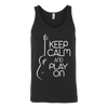 Keep Calm and Play On Guitar Shirt, Guitar Shirt