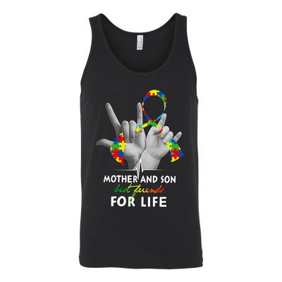 Mother-and-Son-Best-Friends-for-Life-Shirts-autism-shirts-autism-awareness-autism-shirt-for-mom-autism-shirt-teacher-autism-mom-autism-gifts-autism-awareness-shirt- puzzle-pieces-autistic-autistic-children-autism-spectrum-clothing-women-men-unisex-tank-tops