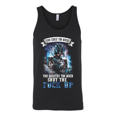 Dragon-Ball-Shirt-You-Curse-Too-Much-You-Breathe-Too-Much-Shut-Up-Fuck-Up-merry-christmas-christmas-shirt-anime-shirt-anime-anime-gift-anime-t-shirt-manga-manga-shirt-Japanese-shirt-holiday-shirt-christmas-shirts-christmas-gift-christmas-tshirt-santa-claus-ugly-christmas-ugly-sweater-christmas-sweater-sweater-family-shirt-birthday-shirt-funny-shirts-sarcastic-shirt-best-friend-shirt-clothing-women-men-unisex-tank-tops