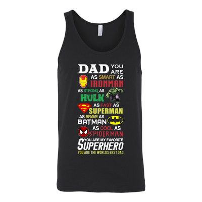 Dad-You-are-My-Favorite-Superhero-Shirt-dad-shirt-father-shirt-fathers-day-gift-new-dad-gift-for-dad-funny-dad shirt-father-gift-new-dad-shirt-anniversary-gift-family-shirt-birthday-shirt-funny-shirts-sarcastic-shirt-best-friend-shirt-clothing-women-men-unisex-tank-tops