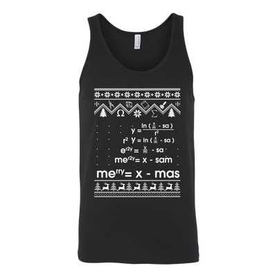 Merry-Christmas-Math-Equation-Math-Ugly-Christmas-Shirt-merry-christmas-christmas-shirt-holiday-shirt-christmas-shirts-christmas-gift-christmas-tshirt-santa-claus-ugly-christmas-ugly-sweater-christmas-sweater-sweater-family-shirt-birthday-shirt-funny-shirts-sarcastic-shirt-best-friend-shirt-clothing-women-men-unisex-tank-tops