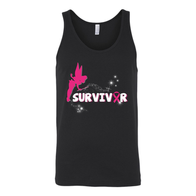 Tinkerbell-Survivor-Shirt-breast-cancer-shirt-breast-cancer-cancer-awareness-cancer-shirt-cancer-survivor-pink-ribbon-pink-ribbon-shirt-awareness-shirt-family-shirt-birthday-shirt-best-friend-shirt-clothing-women-men-unisex-tank-tops