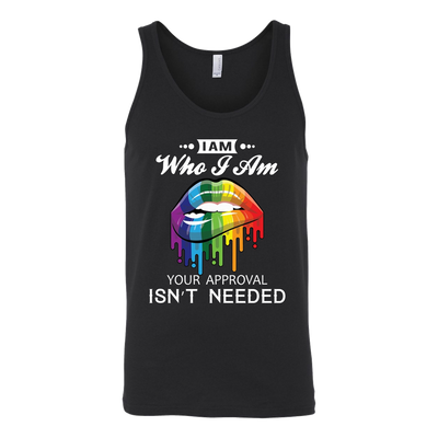 I-am-Who-I-Am-Your-Approval-Isn't-Needed-Shirts-LGBT-SHIRTS-gay-pride-shirts-gay-pride-rainbow-lesbian-equality-clothing-women-men-unisex-tank-tops