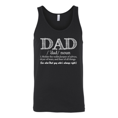 Dad-Holder-the-Wallet-Keeper-of-Advice-Dryer-of-Tear-Shirt-dad-shirt-father-shirt-fathers-day-gift-new-dad-gift-for-dad-funny-dad shirt-father-gift-new-dad-shirt-anniversary-gift-family-shirt-birthday-shirt-funny-shirts-sarcastic-shirt-best-friend-shirt-clothing-women-men-unisex-tank-tops