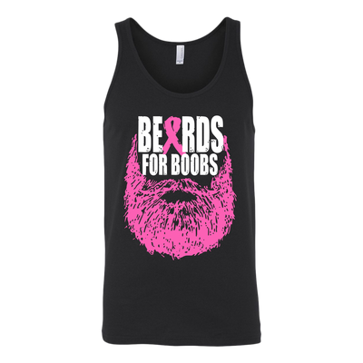 Beards-for-Boobs-Shirt-breast-cancer-shirt-breast-cancer-cancer-awareness-cancer-shirt-cancer-survivor-pink-ribbon-pink-ribbon-shirt-awareness-shirt-family-shirt-birthday-shirt-best-friend-shirt-clothing-women-men-unisex-tank-tops