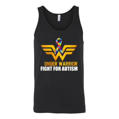 Wonder-Warrior-Fight-for-Autism-Shirts-wonder-woman-shirts-autism-shirts-autism-awareness-autism-shirt-for-mom-autism-shirt-teacher-autism-mom-autism-gifts-autism-awareness-shirt- puzzle-pieces-autistic-autistic-children-autism-spectrum-clothing-women-men-unisex-tank-tops