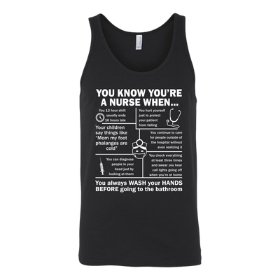 You-Know-You-re-A-Nurse-When-Shirt-nurse-shirt-nurse-gift-nurse-nurse-appreciation-nurse-shirts-rn-shirt-personalized-nurse-gift-for-nurse-rn-nurse-life-registered-nurse-clothing-women-men-unisex-tank-tops