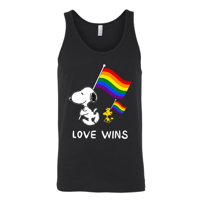 Love-wins-Snoopy-Woodstock-Peanuts-Shirt-LGBT-SHIRTS-gay-pride-shirts-gay-pride-rainbow-lesbian-equality-clothing-women-men-unisex-tank-tops
