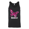 Believe-Butterfly-breast-cancer-shirt-breast-cancer-cancer-awareness-cancer-shirt-cancer-survivor-pink-ribbon-pink-ribbon-shirt-awareness-shirt-family-shirt-birthday-shirt-best-friend-shirt-clothing-women-men-unisex-tank-tops