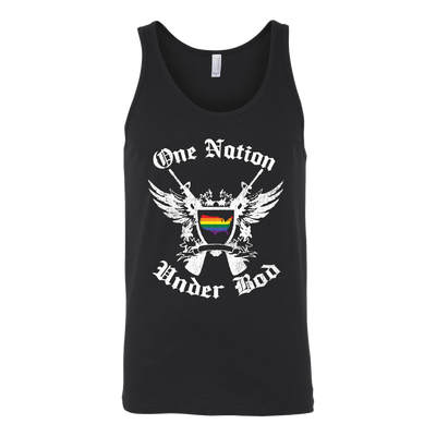 One-Nation-Under-God-Shirt-Gay-Pride-Shirts-LGBT-Lesbian-Equality-Gay-Rainbow-Pride-Clothing-Men-Women-Unisex