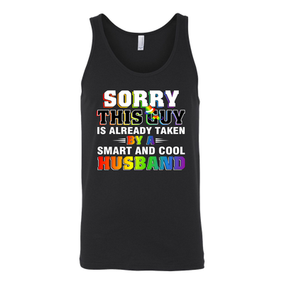 Sorry-This-Guy-is-Already-Taken-By-a-Smart-and-Cool-Husband-Shirts-LGBT-shirtS-gay-pride-SHIRTS-rainbow-lesbian-equality-clothing-women-men-unisex-tank-tops