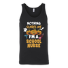 Nothing-Scares-Me-I'm-School-Nurse-Shirts-Halloween-Shirts-nurse-shirt-nurse-gift-nurse-nurse-appreciation-nurse-shirts-rn-shirt-personalized-nurse-gift-for-nurse-rn-nurse-life-registered-nurse-clothing-women-men-unisex-tank-tops