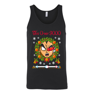 Dragon-Ball-Shirt-Tis-Over-9000-Shirt-merry-christmas-christmas-shirt-anime-shirt-anime-anime-gift-anime-t-shirt-manga-manga-shirt-Japanese-shirt-holiday-shirt-christmas-shirts-christmas-gift-christmas-tshirt-santa-claus-ugly-christmas-ugly-sweater-christmas-sweater-sweater-family-shirt-birthday-shirt-funny-shirts-sarcastic-shirt-best-friend-shirt-clothing-women-men-unisex-tank-tops