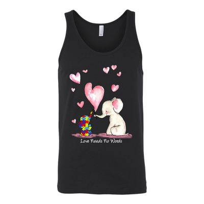 Love-Need-No-Words-autism-shirts-autism-awareness-autism-shirt-for-mom-autism-shirt-teacher-autism-mom-autism-gifts-autism-awareness-shirt- puzzle-pieces-autistic-autistic-children-autism-spectrum-clothing-women-men-unisex-tank-tops