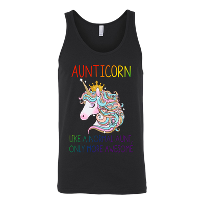 Aunticorn Like a Normal Aunt Only More Awesome Shirt, LGBT Shirt