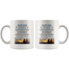 To My Son A Man Stands Now Where Mug, Son Mug
