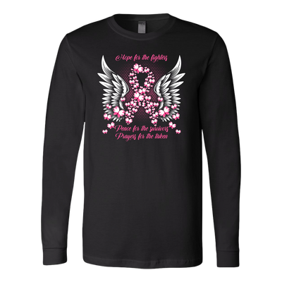 Hope-for-The-Fighters-Peace-for-The-Survivors-Prayers-for-The-Taken-breast-cancer-shirt-breast-cancer-cancer-awareness-cancer-shirt-cancer-survivor-pink-ribbon-pink-ribbon-shirt-awareness-shirt-family-shirt-birthday-shirt-best-friend-shirt-clothing-women-men-long-sleeve-shirt