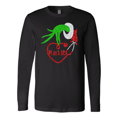 Nurse-Grinch-Hand-Holding-Stethoscope-Christmas-Sweatshirt-nurse-shirt-nurse-gift-nurse-nurse-appreciation-nurse-shirts-rn-shirt-personalized-nurse-gift-for-nurse-rn-nurse-life-registered-nurse-merry-christmas-christmas-shirt-holiday-shirt-christmas-shirts-christmas-gift-christmas-tshirt-santa-claus-ugly-christmas-ugly-sweater-christmas-sweater-sweater-clothing-women-men-long-sleeve-shirt