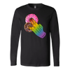 Dunkin-Donuts-Only-Human-Hand-Shirt-LGBT-SHIRTS-gay-pride-shirts-gay-pride-rainbow-lesbian-equality-clothing-women-men-long-sleeve-shirt