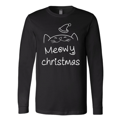 Meowy Christmas Shirt, Merry Christmas Shirt