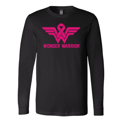 Wonder-Woman-Breast-Cancer-Wonder-Warrior-Shirt-breast-cancer-shirt-breast-cancer-cancer-awareness-cancer-shirt-cancer-survivor-pink-ribbon-pink-ribbon-shirt-awareness-shirt-family-shirt-birthday-shirt-best-friend-shirt-clothing-women-men-long-sleeve-shirt