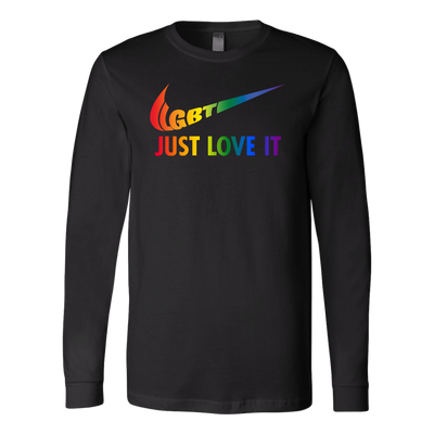 LGBT-JUST-LOVE-IT-LGBT-SHIRTS-gay-pride-SHIRTS-rainbow-lesbian-equality-clothing-women-men-long-sleeve-shirt