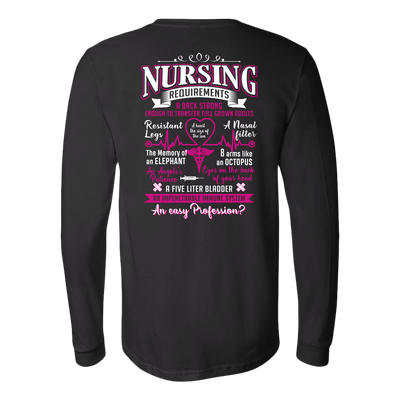 Nursing Requirements - An Impenetrable Immune System En Easy Profession Shirt, Nurse Shirt