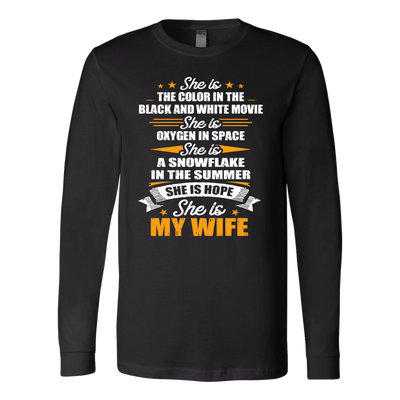 She-is-Hope-She-is-My-Wife-Shirt-husband-shirt-husband-t-shirt-husband-gift-gift-for-husband-anniversary-gift-family-shirt-birthday-shirt-funny-shirts-sarcastic-shirt-best-friend-shirt-clothing-women-men-long-sleeve-shirt