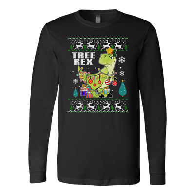 Tree-Rex-Christmas-Sweatshirt-T-Rex-Dinosaur-Christmas-Gift-merry-christmas-christmas-shirt-holiday-shirt-christmas-shirts-christmas-gift-christmas-tshirt-santa-claus-ugly-christmas-ugly-sweater-christmas-sweater-sweater-family-shirt-birthday-shirt-funny-shirts-sarcastic-shirt-best-friend-shirt-clothing-women-men-long-sleeve-shirt
