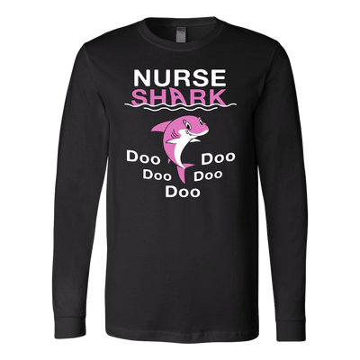 Nurse-Shark-Shirt-nurse-shirt-nurse-gift-nurse-nurse-appreciation-nurse-shirts-rn-shirt-personalized-nurse-gift-for-nurse-rn-nurse-life-registered-nurse-clothing-women-men-long-sleeve-shirt