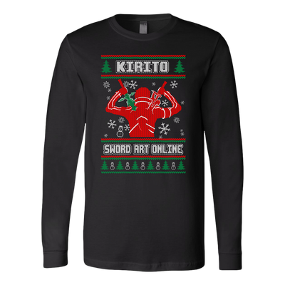 Kirito-Sword-Art-Online-Shirt-SAO-Shirt-merry-christmas-christmas-shirt-anime-shirt-anime-anime-gift-anime-t-shirt-manga-manga-shirt-Japanese-shirt-holiday-shirt-christmas-shirts-christmas-gift-christmas-tshirt-santa-claus-ugly-christmas-ugly-sweater-christmas-sweater-sweater--family-shirt-birthday-shirt-funny-shirts-sarcastic-shirt-best-friend-shirt-clothing-women-men-long-sleeve-shirt